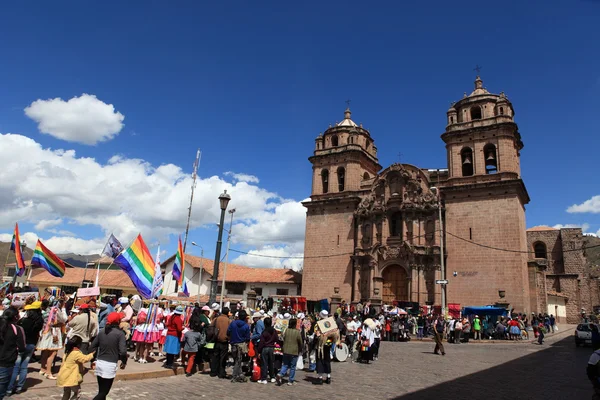 Kerken in cuzco — Stockfoto