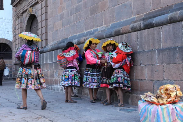 La gente de la tradición en Perú — Foto de Stock