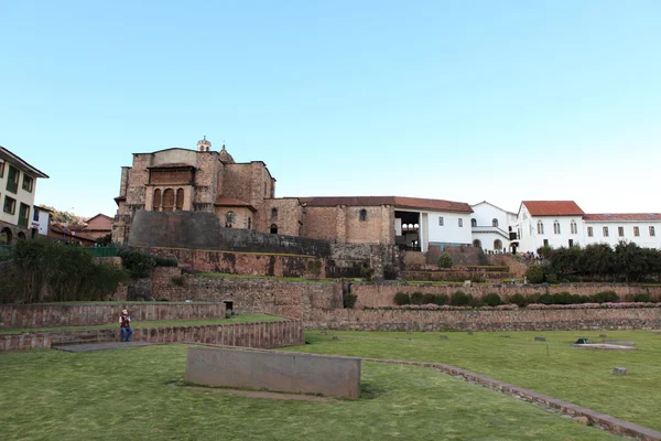 Церков у місті Cusco — стокове фото