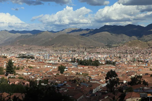 La città di Cuzco in Perù — Foto Stock