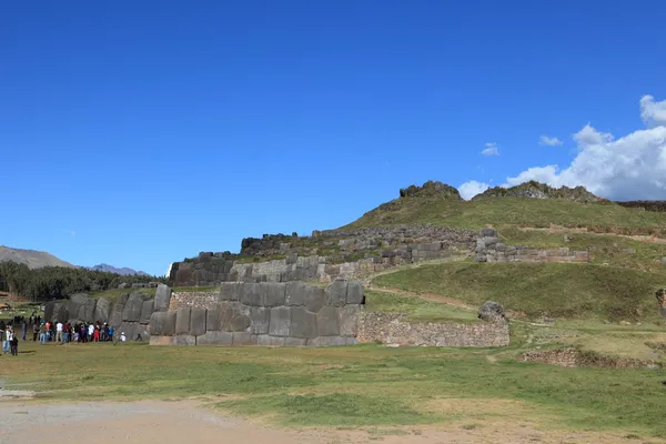 Sacsayhuaman tempel in peru-cuzco — Stockfoto