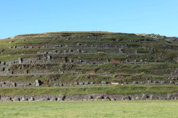 Sacsayhuaman tempel in peru-cuzco — Stockfoto