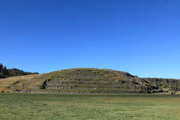 Sacsayhuaman tempel in peru-cuzco — Stockfoto