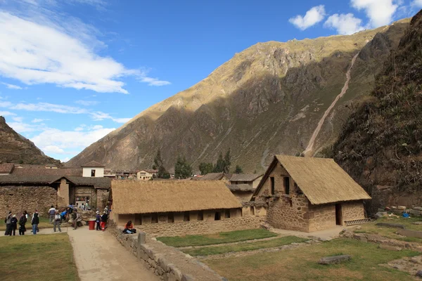 Peru Cidade Inca Ollantaytambo — Fotografia de Stock