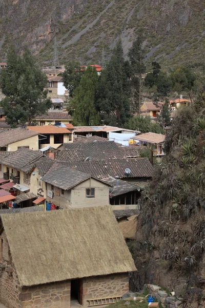 Перу Город инков Олантайтамбо — стоковое фото