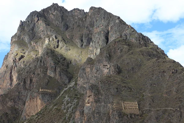 Old Inca City Ollantaytambo in Peru — Stock Photo, Image