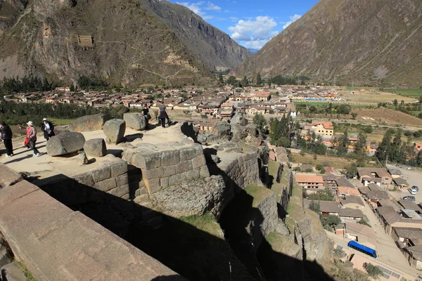 Old Inca City Ollantaytambo au Pérou — Photo