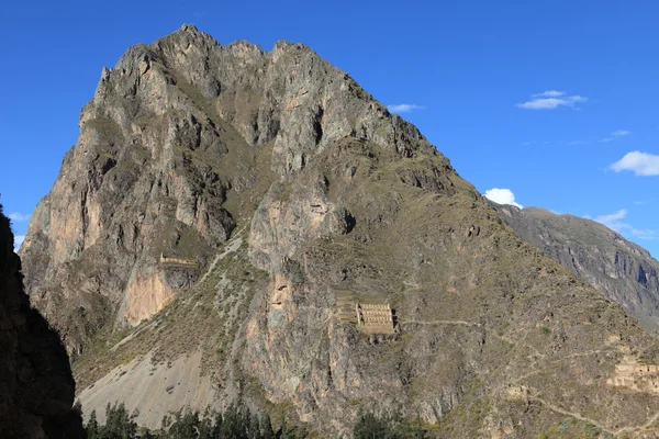 Antiguo Ciudad Inca Ollantaytambo en Perú —  Fotos de Stock