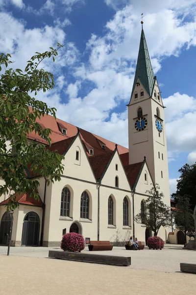 Church in Kempten Germany — Stock Photo, Image