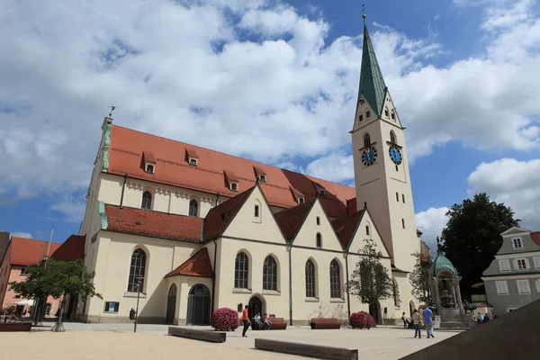 โบสถ์ใน Kempten เยอรมนี — ภาพถ่ายสต็อก