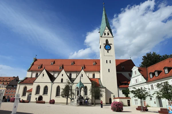 Church in Kempten Germany — Stock Photo, Image