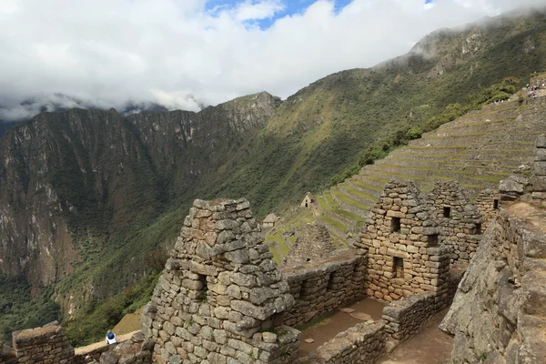 Machu Picchu η πόλη Inca στα σύννεφα — Φωτογραφία Αρχείου