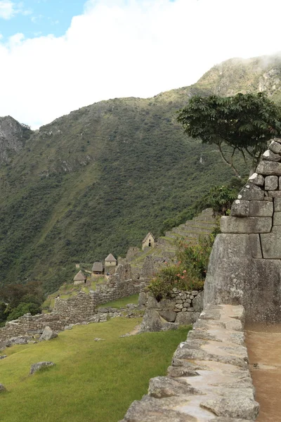 Machu Picchu, die Inka-Stadt in den Wolken — Stockfoto