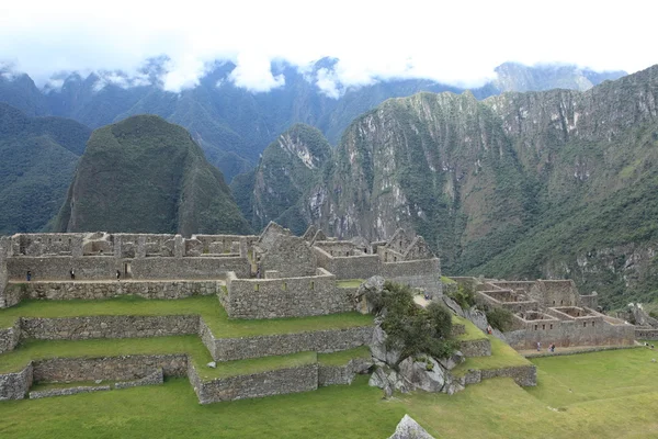 Machu Picchu a rejtett inka város az Andokban — Stock Fotó