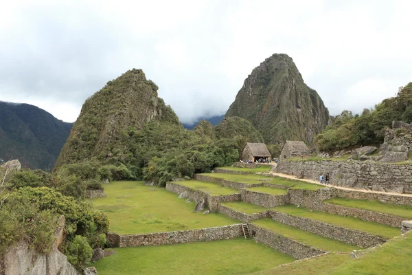 Machu picchu a cidade inca escondida nos andes — Fotografia de Stock