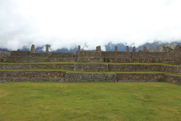 Machu picchu la ciudad inca escondida en los andes — Foto de Stock