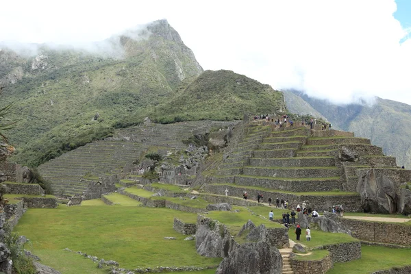 Machu picchu, den skjulte inca-byen i andelene – stockfoto