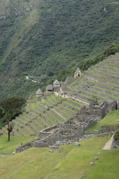 Machu picchu la ville cachée de l'inca dans les andes — Photo