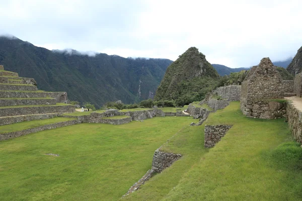 Мачу пикчу скрытый город инков в Андах — стоковое фото