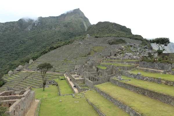 Machu picchu la città inca nascosta nelle Ande — Foto Stock