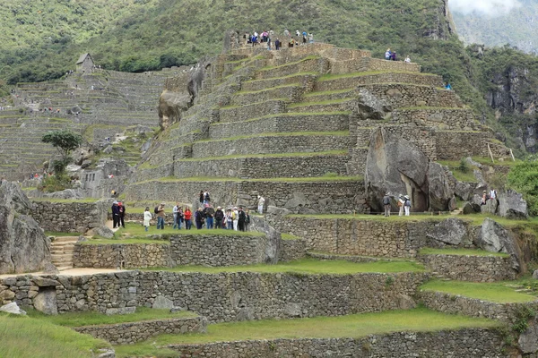 Machu picchu la ciudad inca escondida en los andes — Foto de Stock