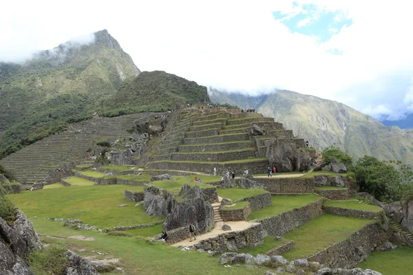 Machu Picchu a rejtett inka város az Andokban — Stock Fotó