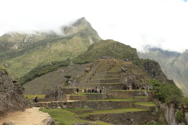 Machu picchu la ciudad inca escondida en los andes — Foto de Stock