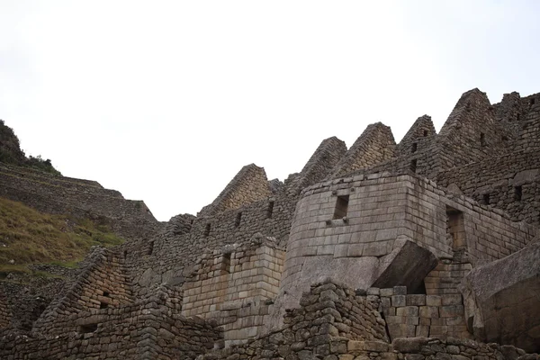 Machu picchu la ciudad inca escondida en los andes — Foto de Stock