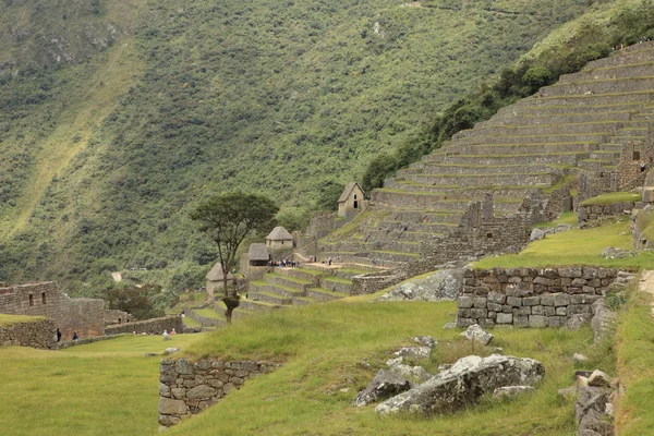 Machu picchu die versteckte Inka-Stadt in den Anden — Stockfoto