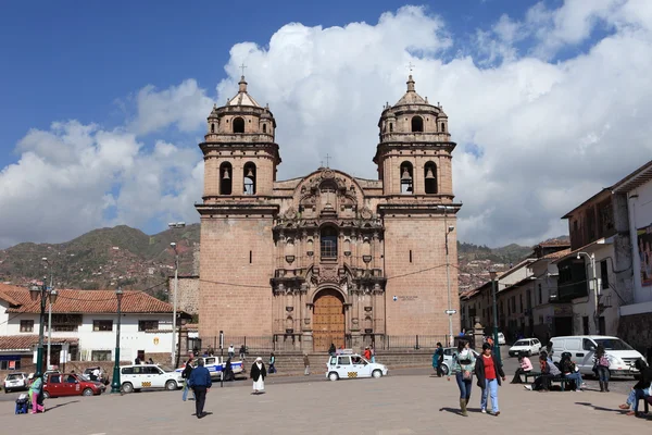 Historické město Cusco v peru — Stock fotografie