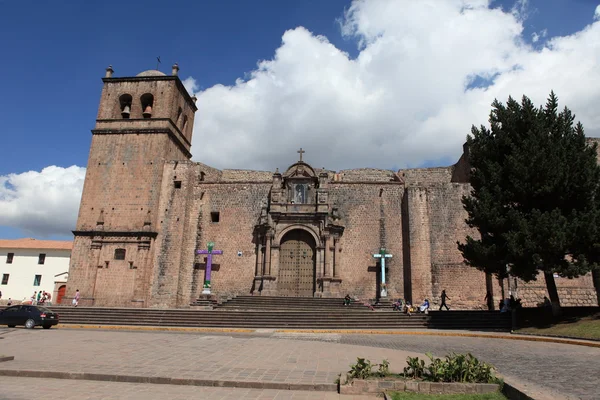 A cidade histórica de cuzco in peru — Fotografia de Stock