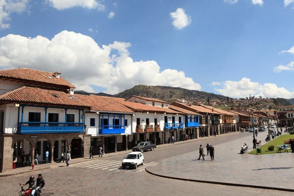 Historické město Cusco v peru — Stock fotografie