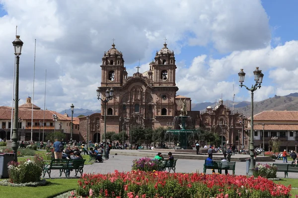 Cuzco tarihi şehir: peru — Stok fotoğraf