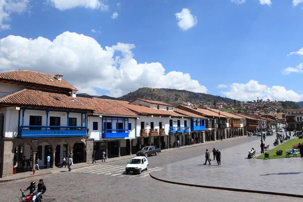 La storica città di cuzco in peru — Foto Stock