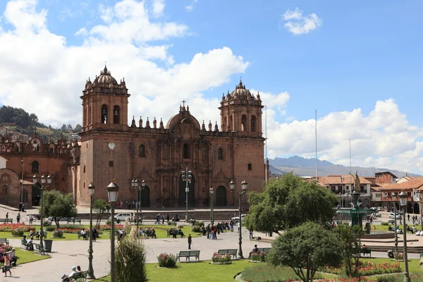 Historické město Cusco v peru — Stock fotografie