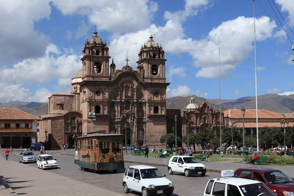 La storica città di cuzco in peru — Foto Stock