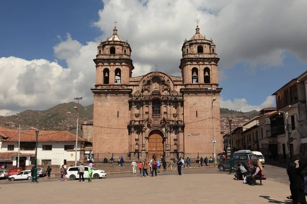 La histórica ciudad de Cusco en perú — Foto de Stock