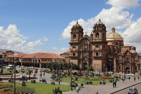 Die historische stadt cuzco in peru — Stockfoto