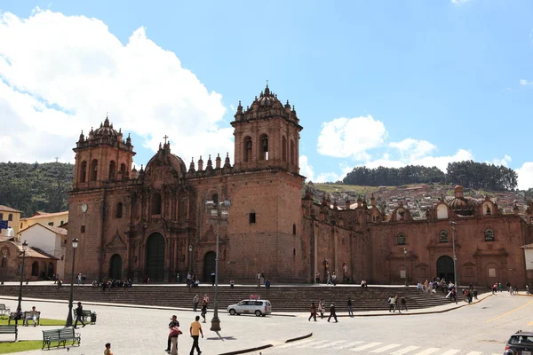 La histórica ciudad de Cusco en perú — Foto de Stock