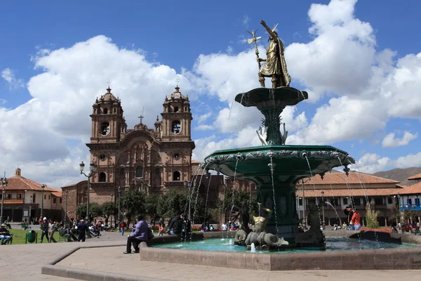 ペルーのクスコの歴史的な街 — ストック写真