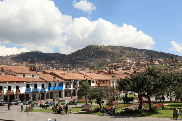 Staden cuzco i peru — Stockfoto