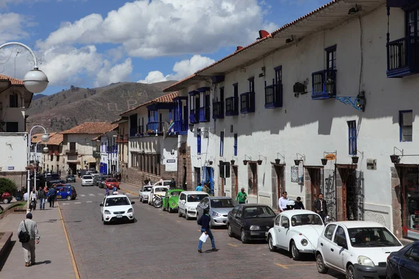 La ciudad del cuzco en perú — Foto de Stock