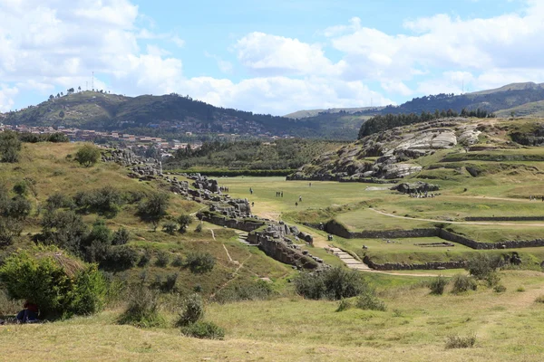 Inca Kalesi sacsayhuaman — Stok fotoğraf