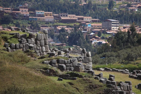 La fortezza inca sacsayhuaman — Foto Stock