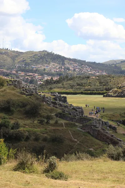 A fortaleza inca sacsayhuaman — Fotografia de Stock