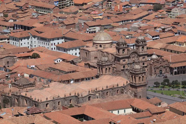 A cidade de cuzco in peru — Fotografia de Stock