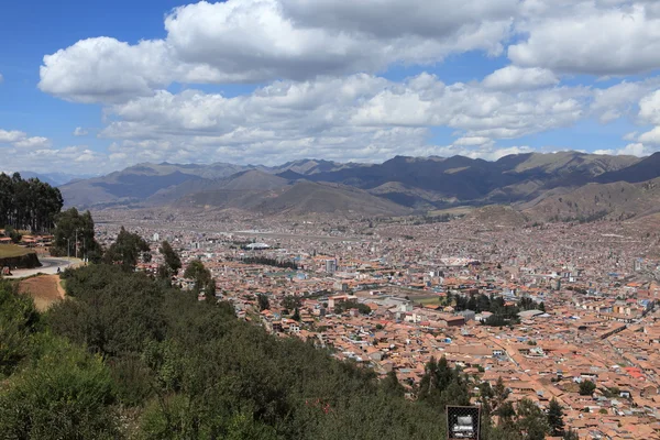 A cidade de cuzco in peru — Fotografia de Stock