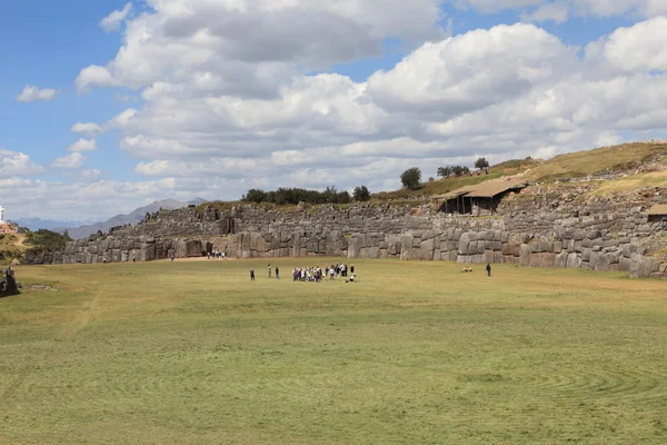 A fortaleza inca sacsayhuaman — Fotografia de Stock