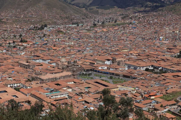 Miasto cuzco, w peru — Zdjęcie stockowe