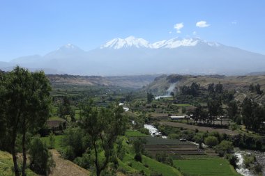 volcano çevresinde arequipa, peru